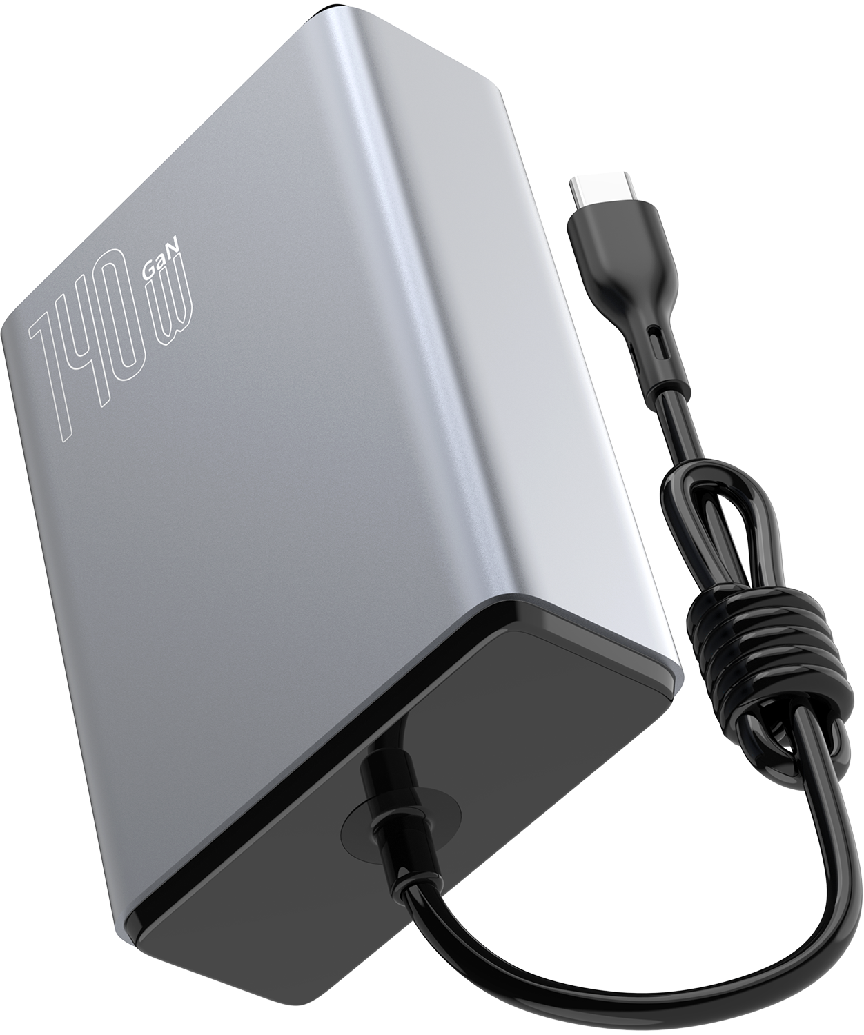 S-PA-106A 140W GaN Smart Desktop Charger (cord attached)