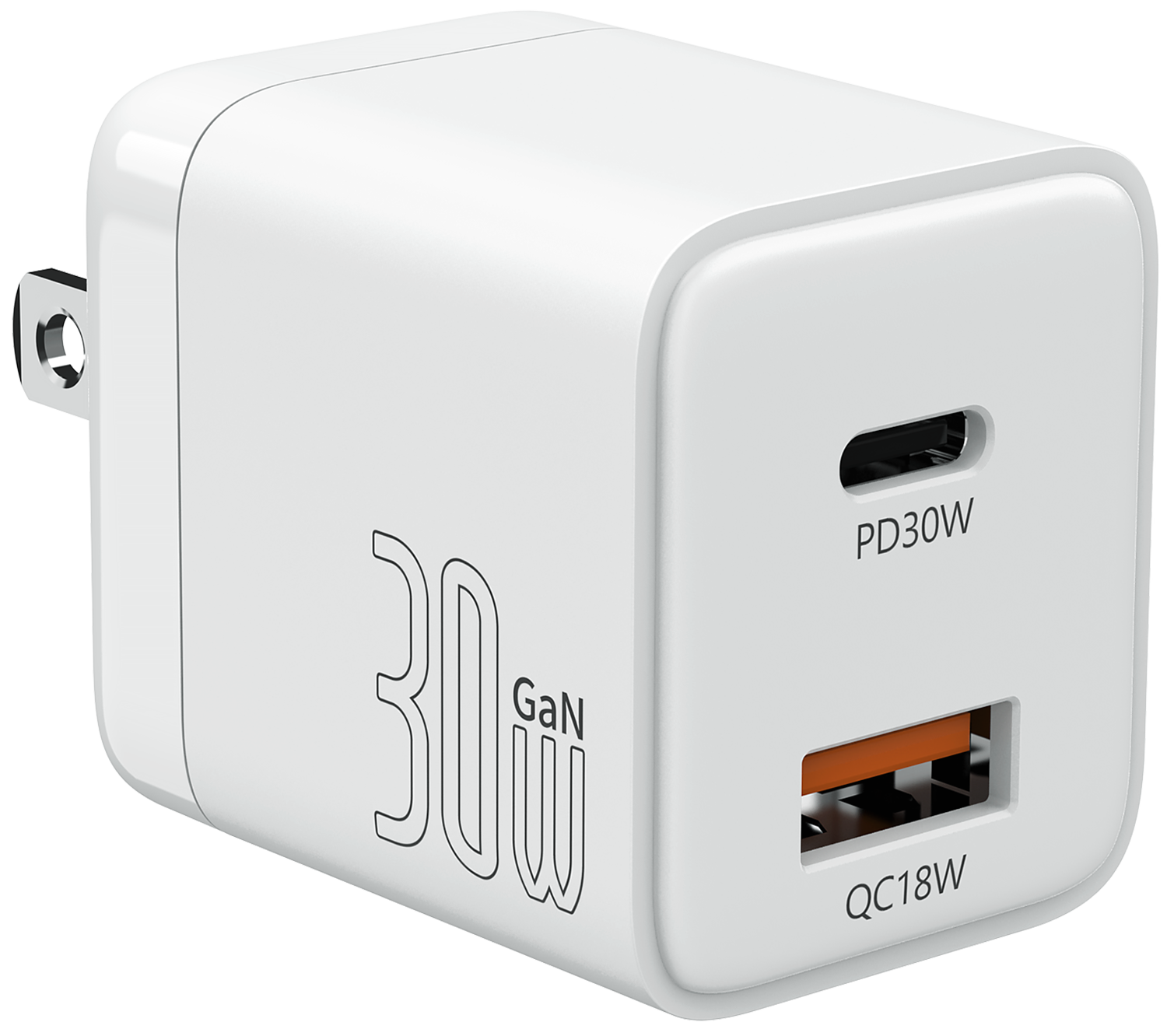 S-TR-319B 30W GaN Wall Charger