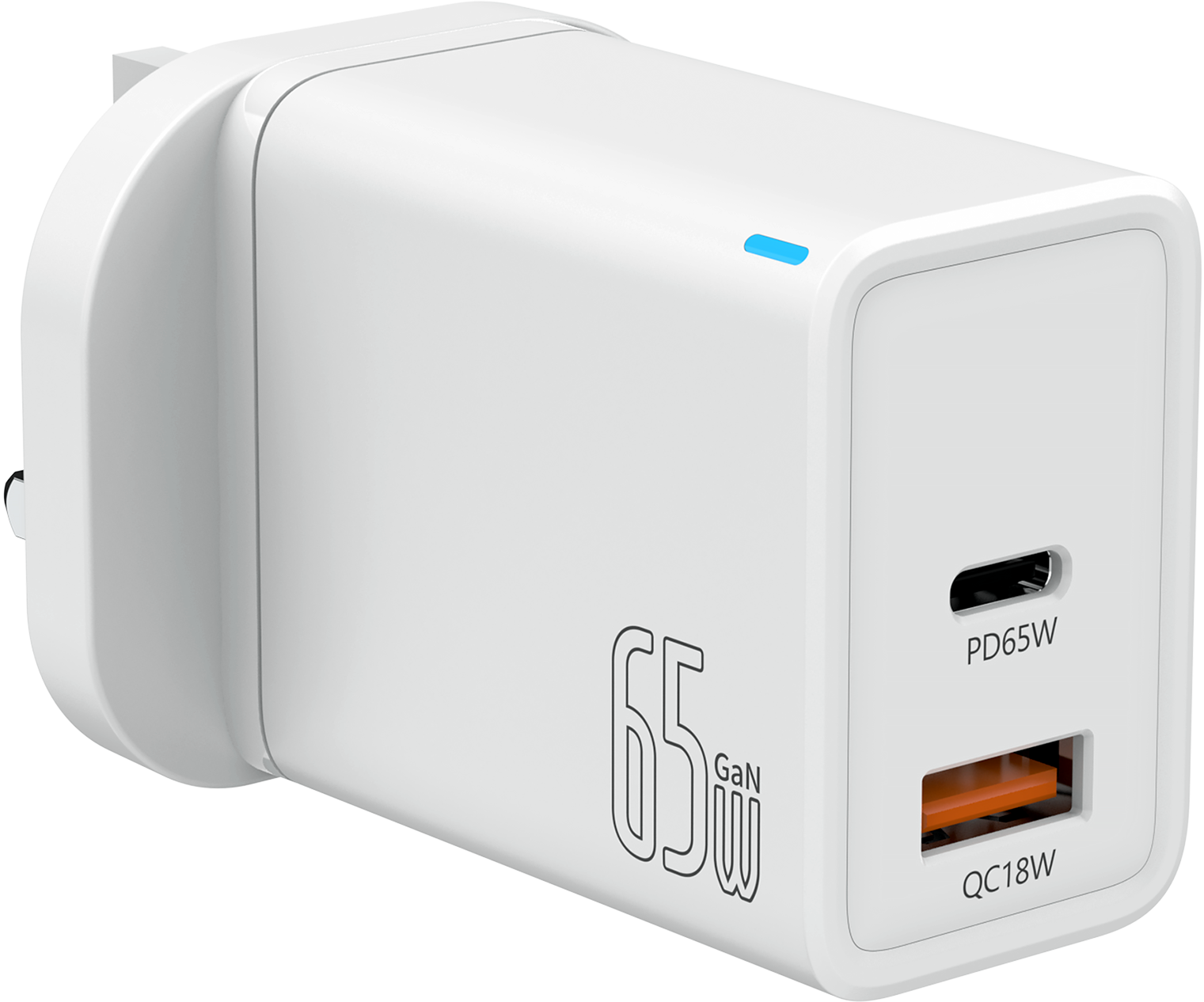 S-TR-168E 65W GaN Wall Charger