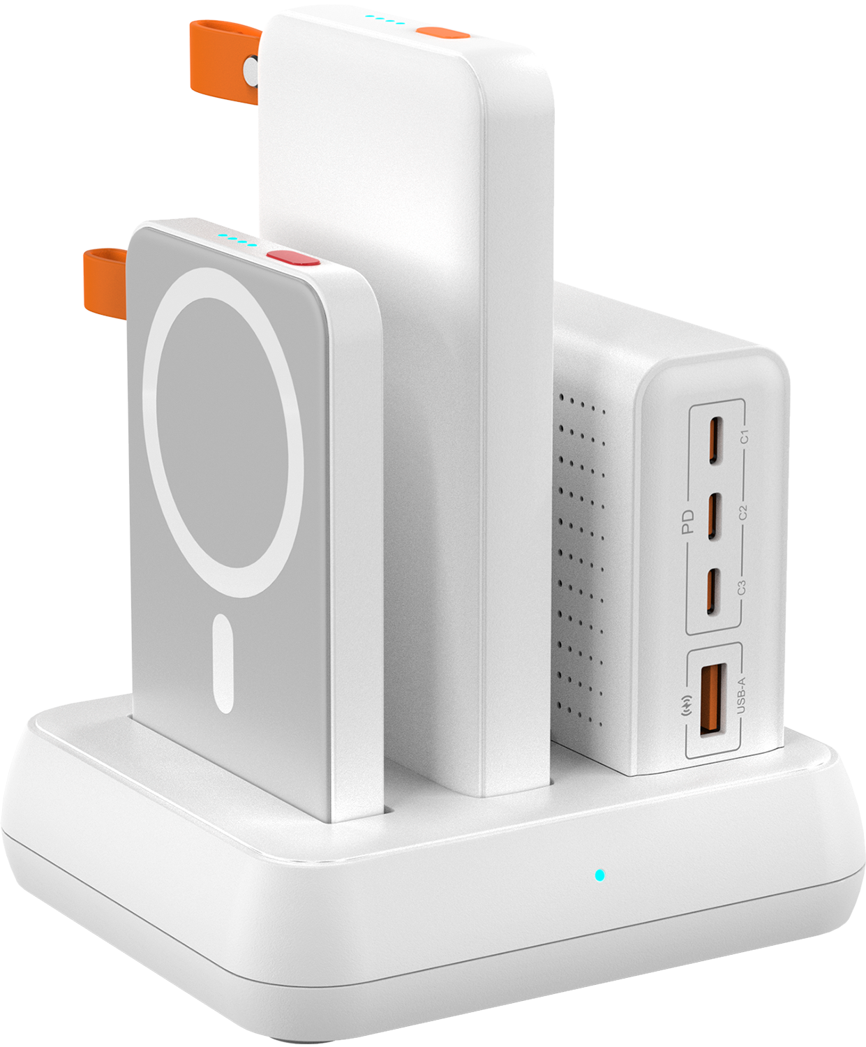 S-CR-002 160W  2 in 1 Desktop Charging Station